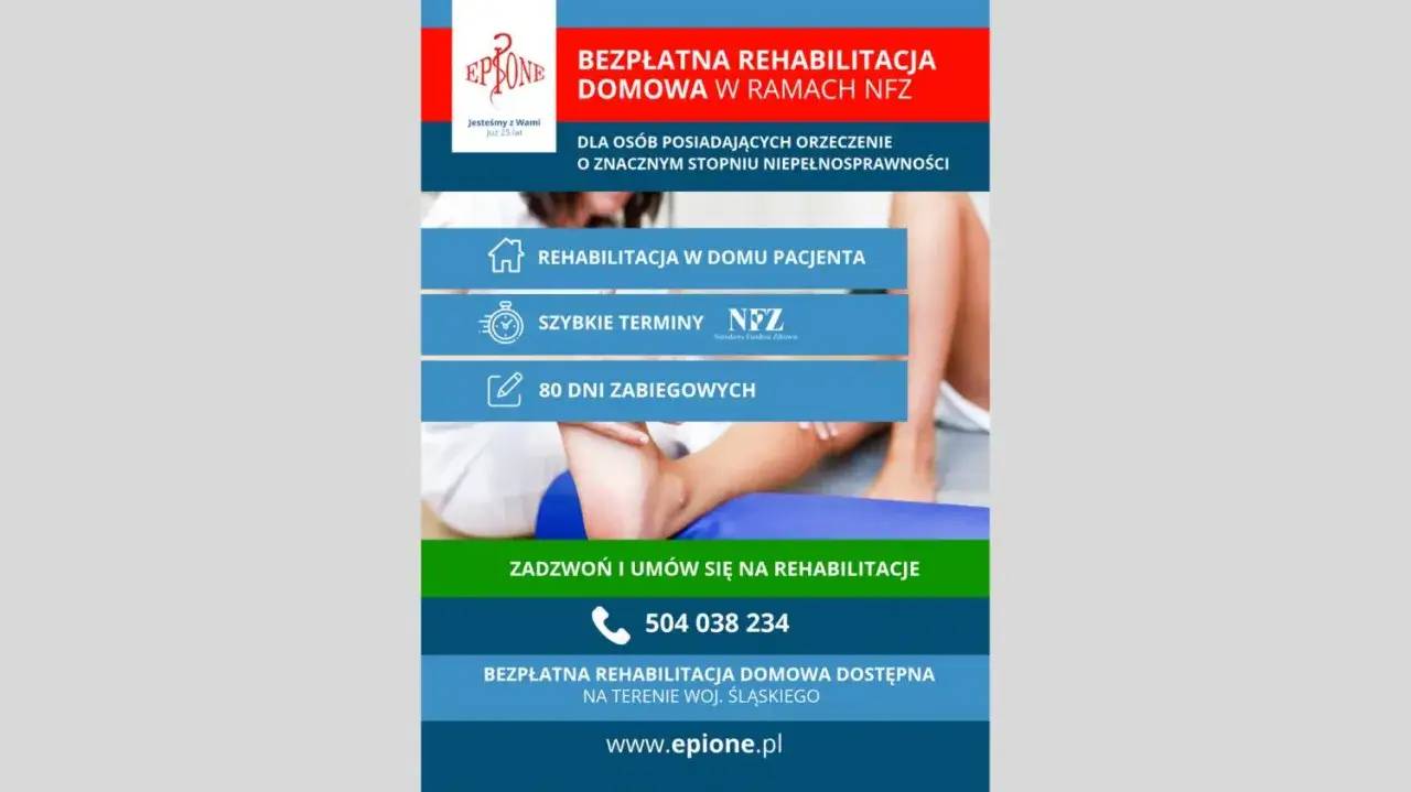 rehabilitacja domowa NFZ skierowanie